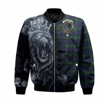 MacKinlay (McKinlay) Tartan Bomber Jacket Roaring Lion Heritage