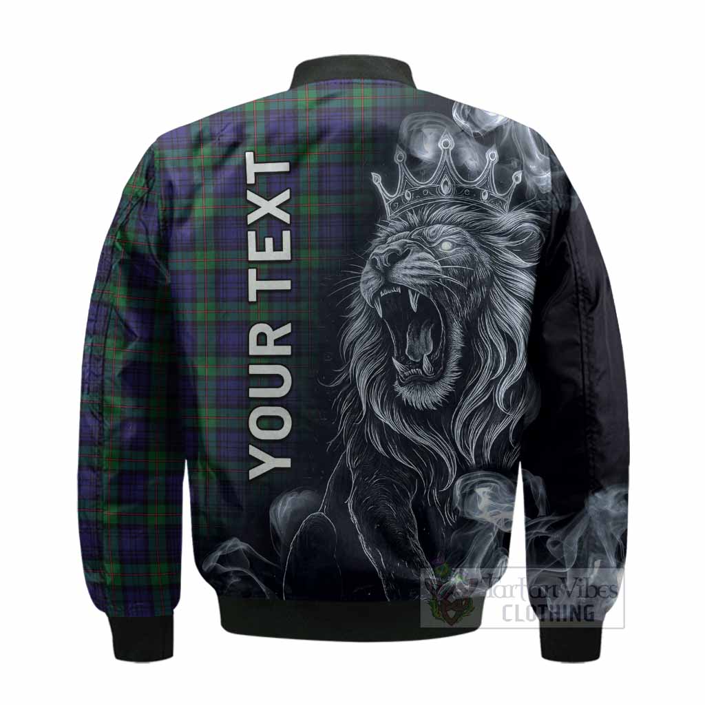 MacKinlay (McKinlay) Tartan Bomber Jacket Roaring Lion Heritage