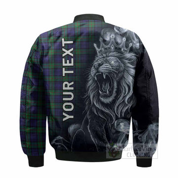 MacKinlay (McKinlay) Tartan Bomber Jacket Roaring Lion Heritage