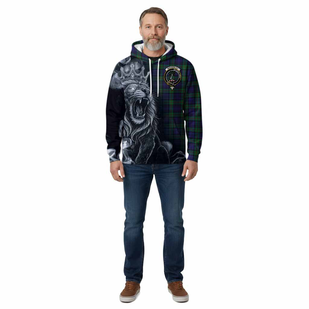MacKinlay (McKinlay) Tartan Cotton Hoodie Roaring Lion Heritage