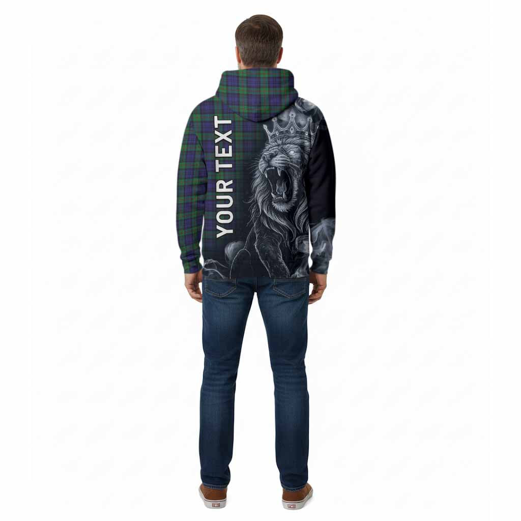 MacKinlay (McKinlay) Tartan Cotton Hoodie Roaring Lion Heritage