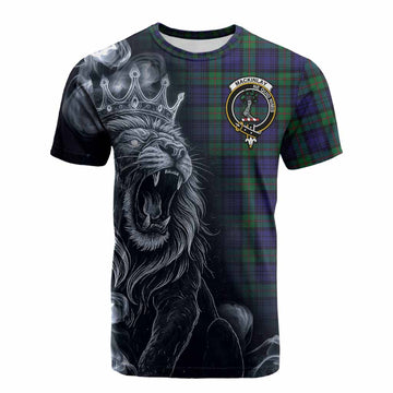 MacKinlay (McKinlay) Tartan Cotton T-shirt Roaring Lion Heritage