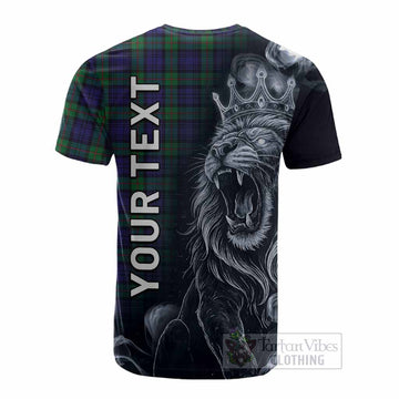 MacKinlay (McKinlay) Tartan Cotton T-shirt Roaring Lion Heritage