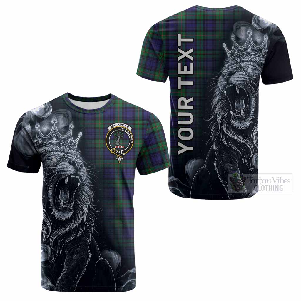 MacKinlay (McKinlay) Tartan Cotton T-shirt Roaring Lion Heritage