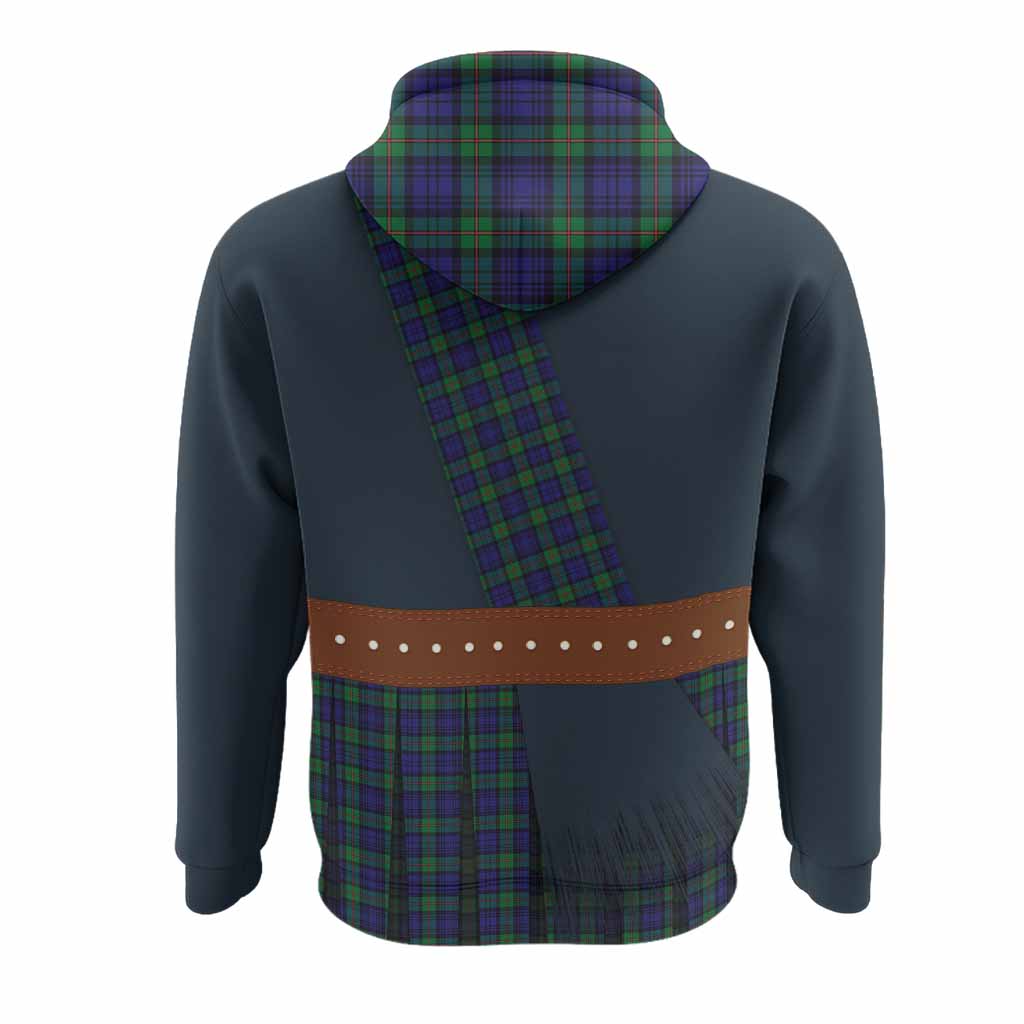 MacKinlay (McKinlay) Tartan Crest Hoodie Kilt Costume Style
