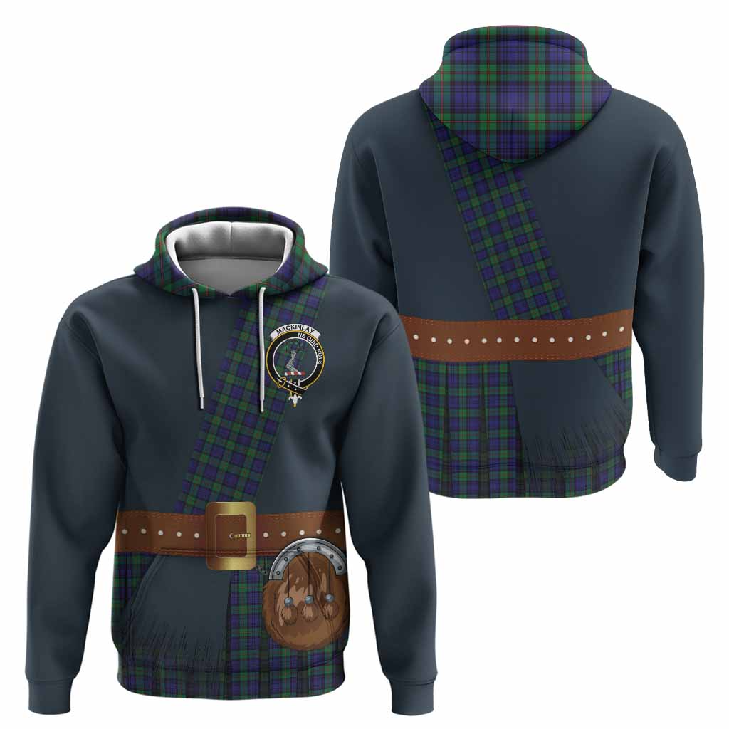 MacKinlay (McKinlay) Tartan Crest Hoodie Kilt Costume Style