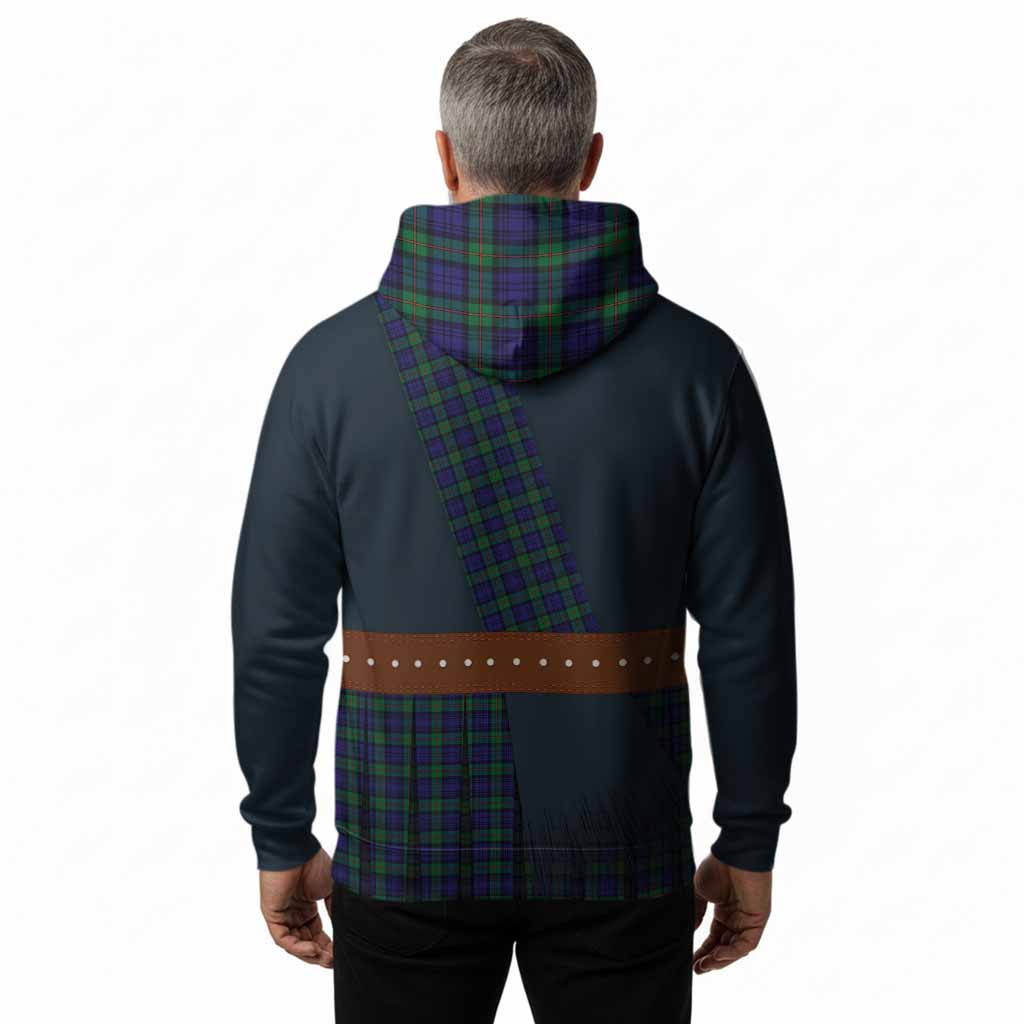 MacKinlay (McKinlay) Tartan Crest Hoodie Kilt Costume Style