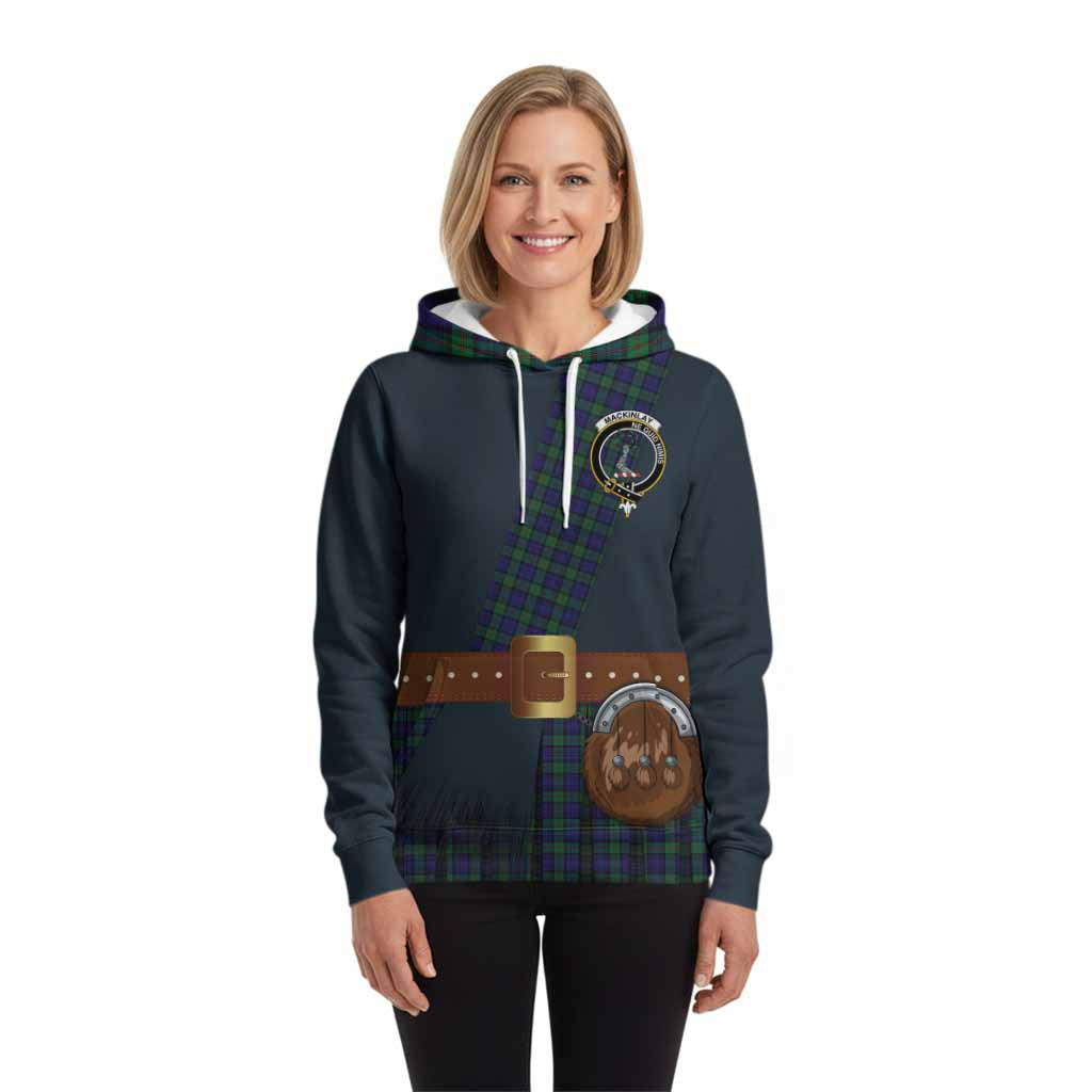 MacKinlay (McKinlay) Tartan Crest Hoodie Kilt Costume Style