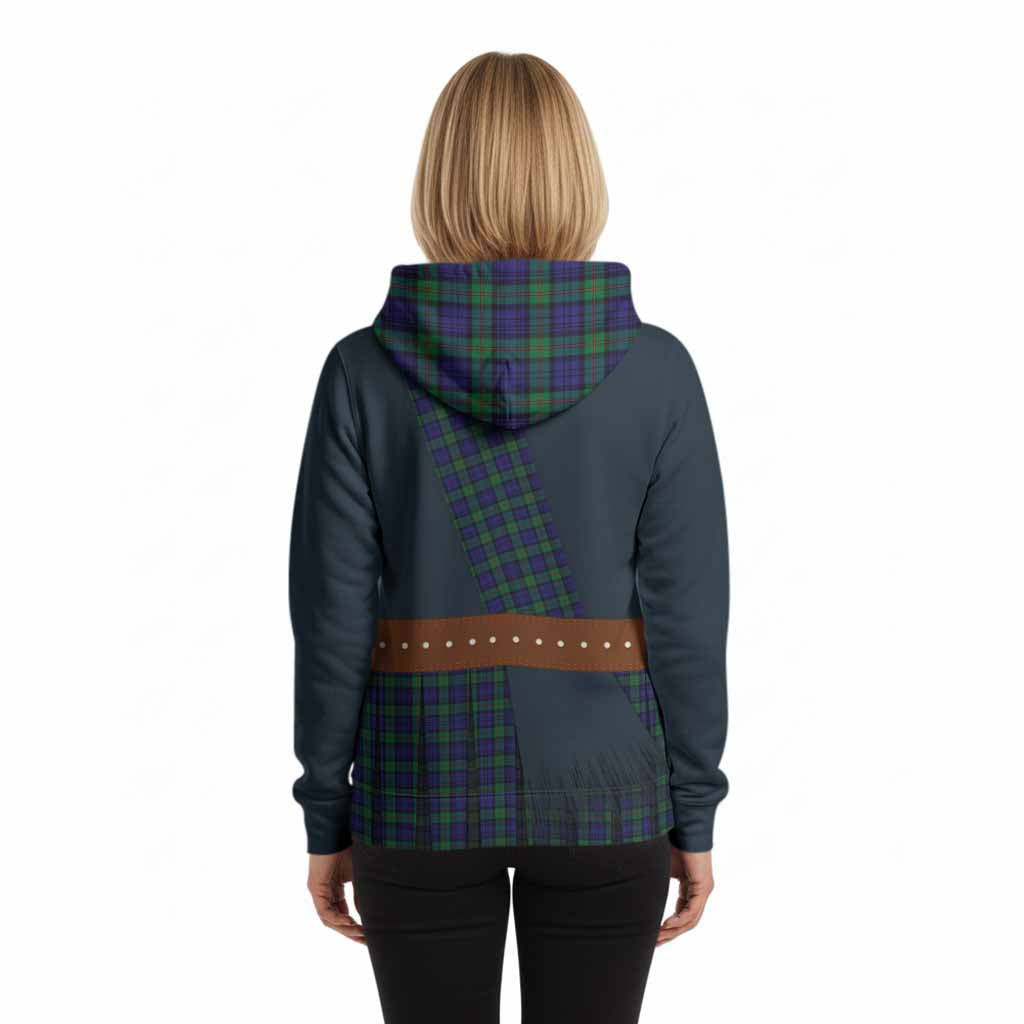 MacKinlay (McKinlay) Tartan Crest Hoodie Kilt Costume Style