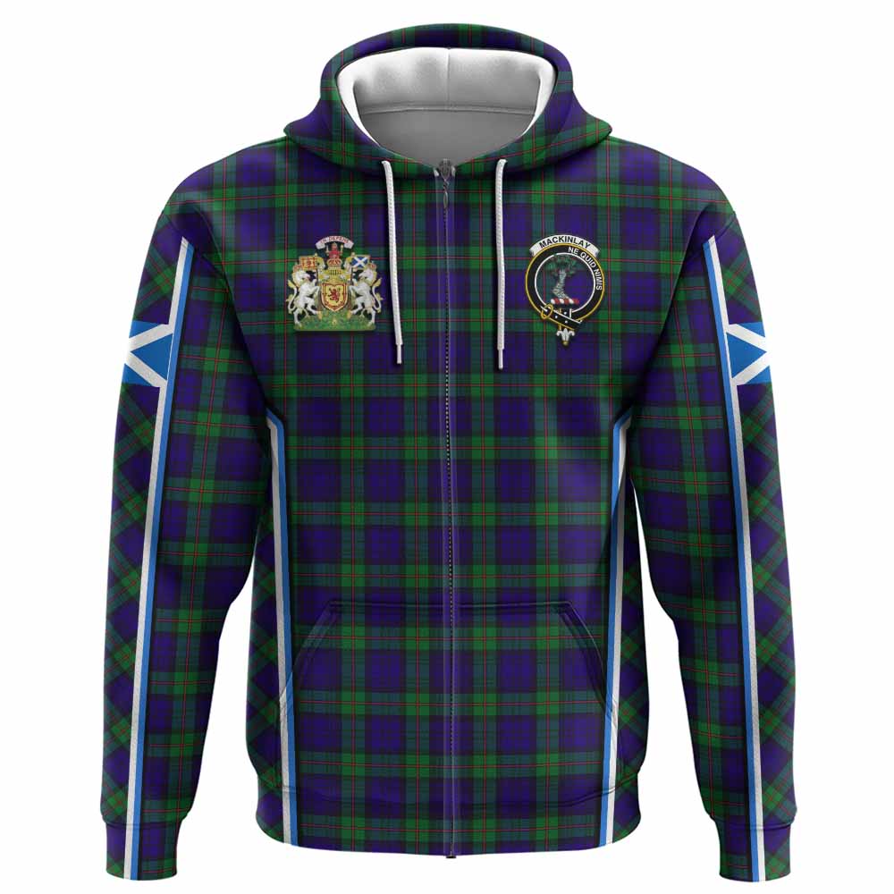 MacKinlay (McKinlay) Tartan Crest Hoodie Scotland Coat of Arm Flag Style - Tartan Vibes Clothing