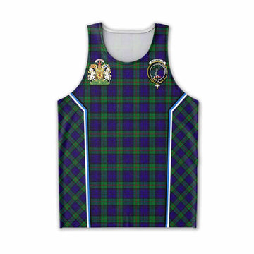 MacKinlay (McKinlay) Tartan Crest Men Tank Top Scotland Coat of Arm Flag Style - Tartan Vibes Clothing