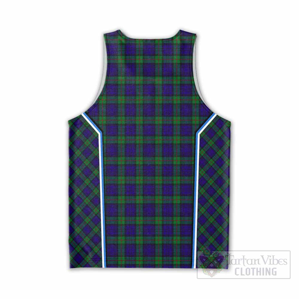 MacKinlay (McKinlay) Tartan Crest Men Tank Top Scotland Coat of Arm Flag Style - Tartan Vibes Clothing