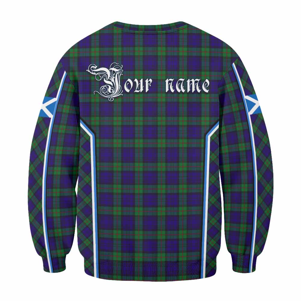 MacKinlay (McKinlay) Tartan Crest Sweatshirt Scotland Coat of Arm Flag Style - Tartan Vibes Clothing