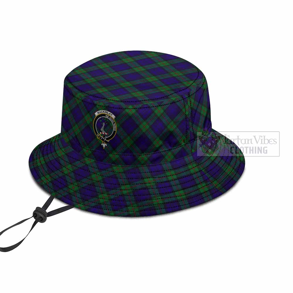 MacKinlay (McKinlay) Tartan Fishing Hat with Family Crest