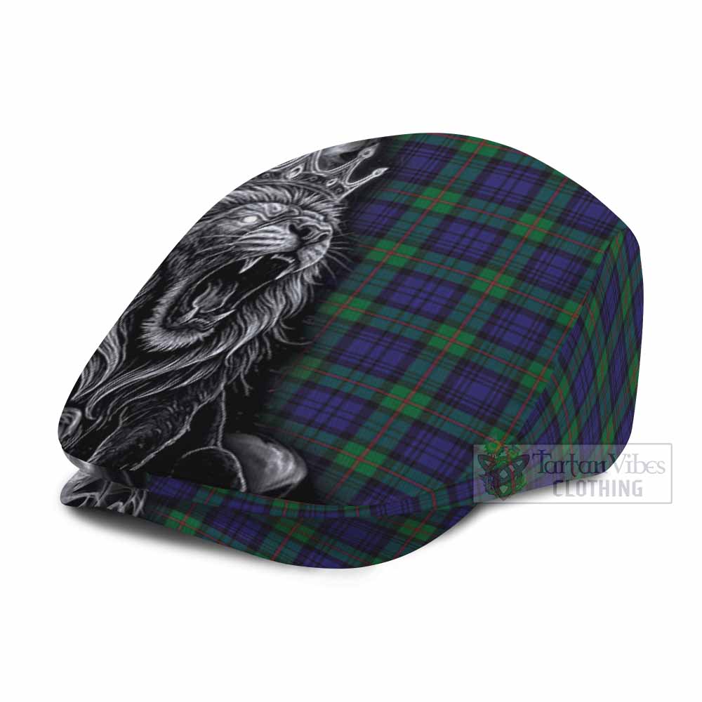 MacKinlay (McKinlay) Tartan Flat Cap, Jeff Cap Roaring Lion Heritage