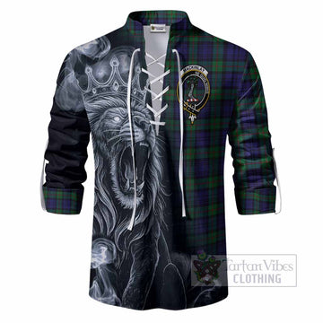 MacKinlay (McKinlay) Tartan Ghillie Shirt Roaring Lion Heritage