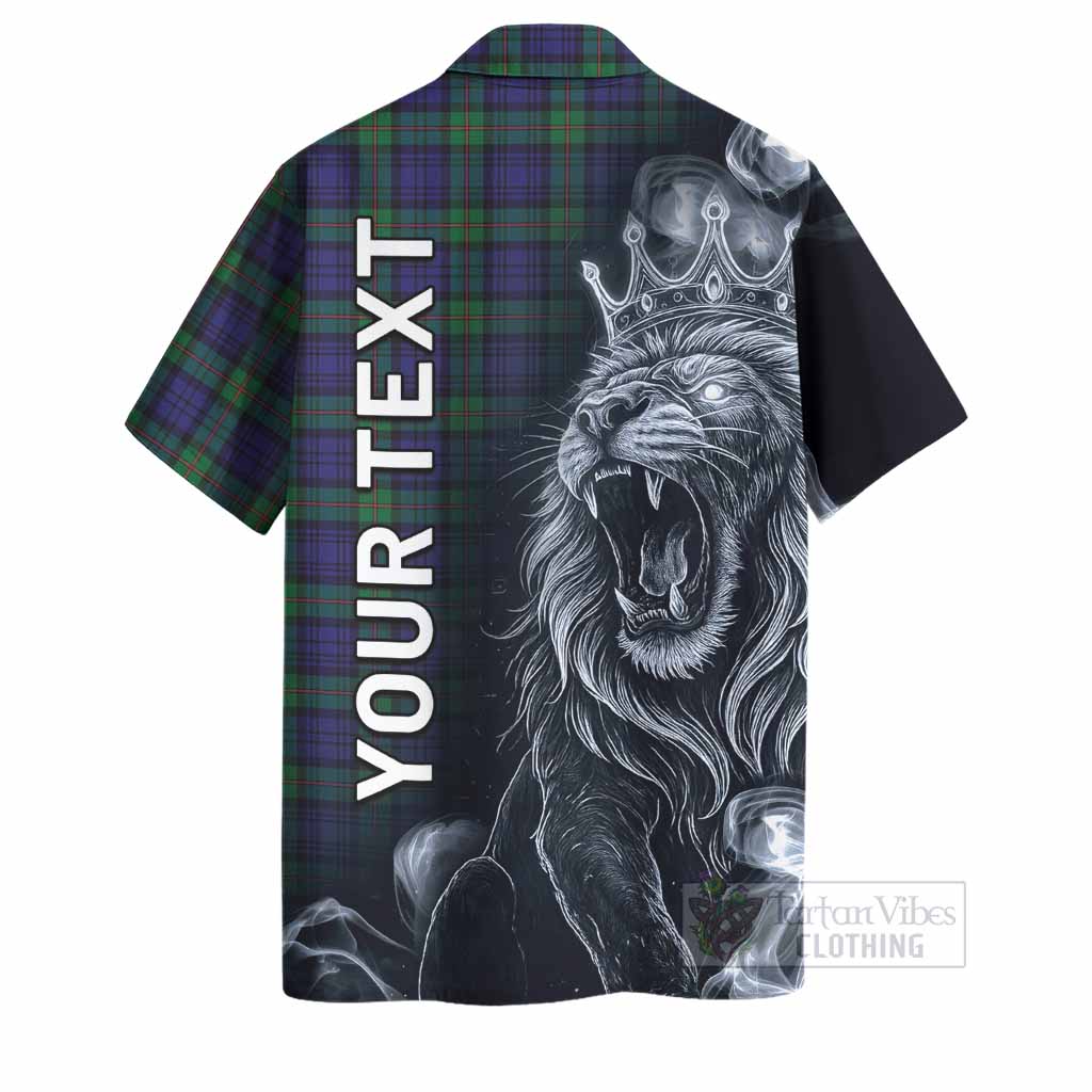 MacKinlay (McKinlay) Tartan Hawaiian Shirt Roaring Lion Heritage