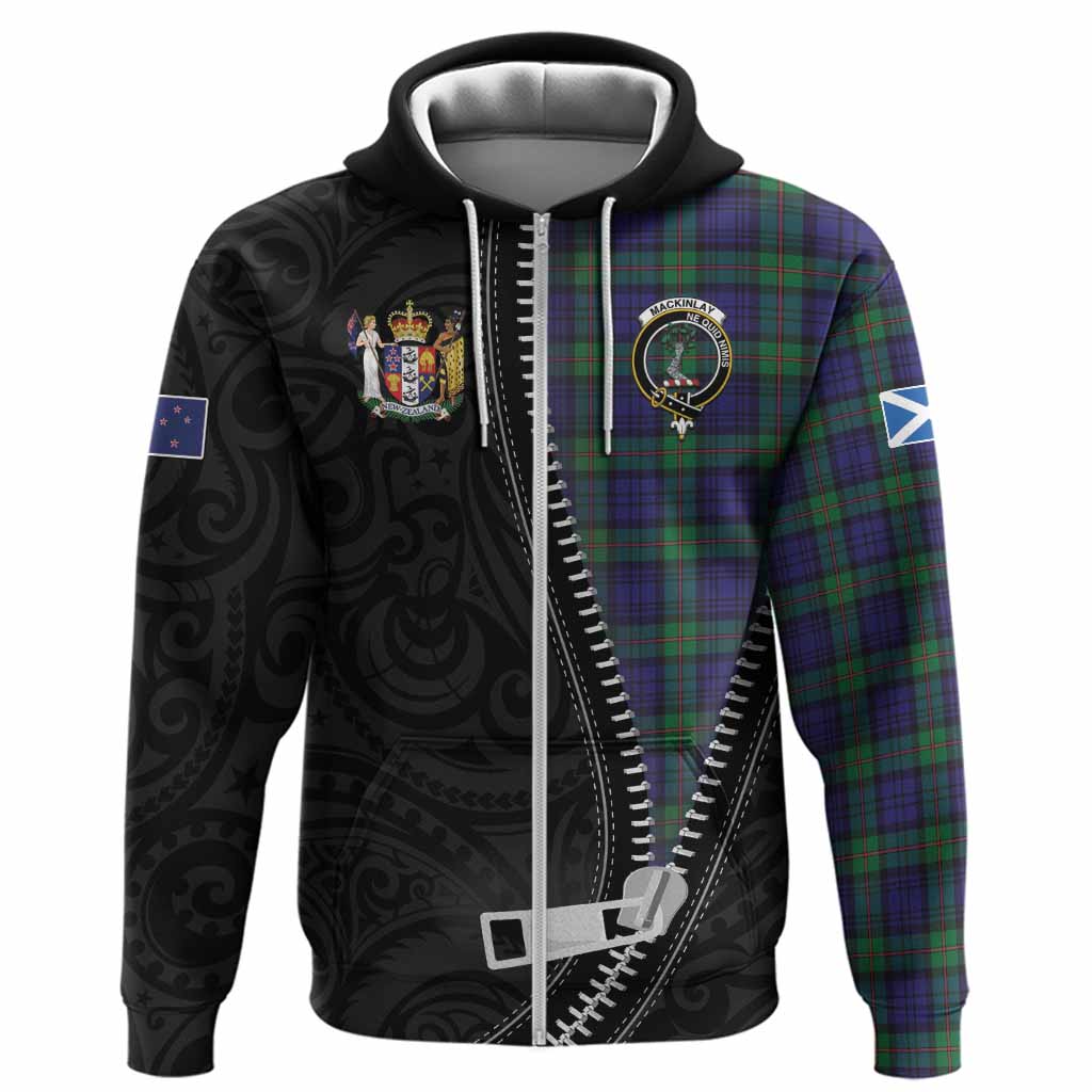 MacKinlay (McKinlay) Tartan Hoodie New Zealand Pattern Unique Zipper Stylized