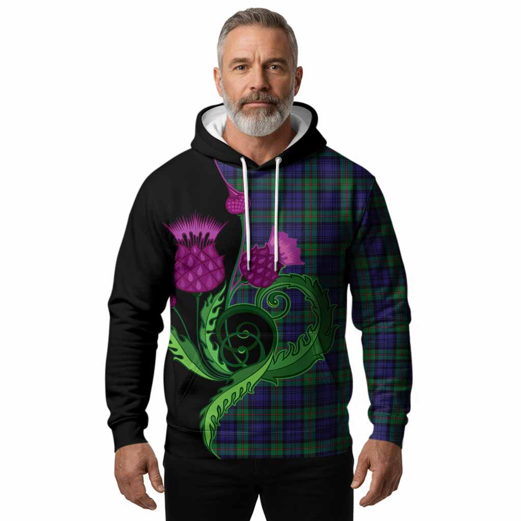 MacKinlay (McKinlay) Tartan Hoodie Traditional Scottish Thistle