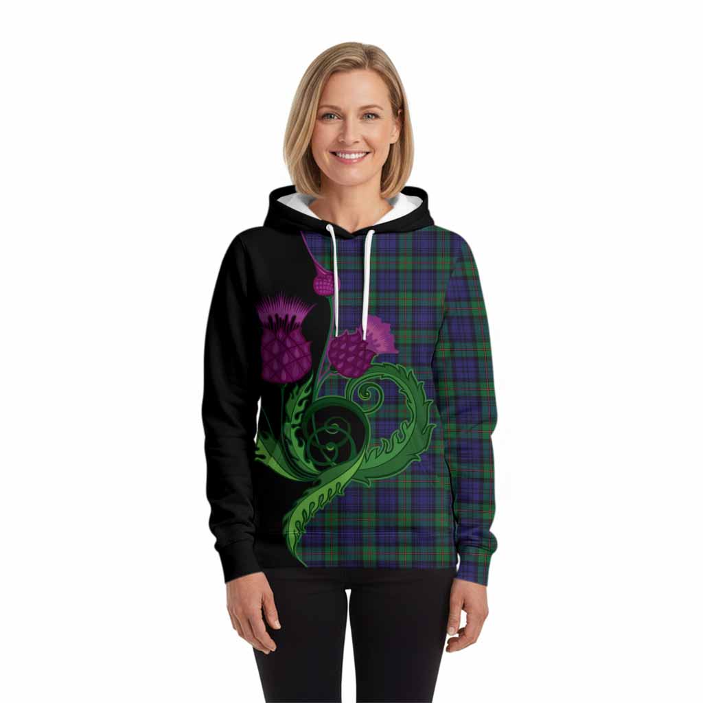 MacKinlay (McKinlay) Tartan Hoodie Traditional Scottish Thistle