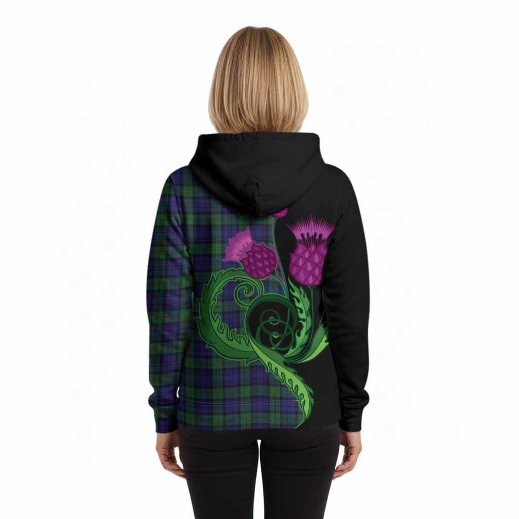 MacKinlay (McKinlay) Tartan Hoodie Traditional Scottish Thistle