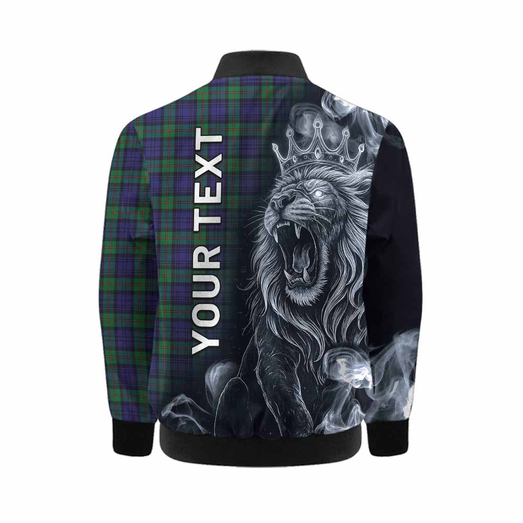 MacKinlay (McKinlay) Tartan Kid Bomber Jacket Roaring Lion Heritage