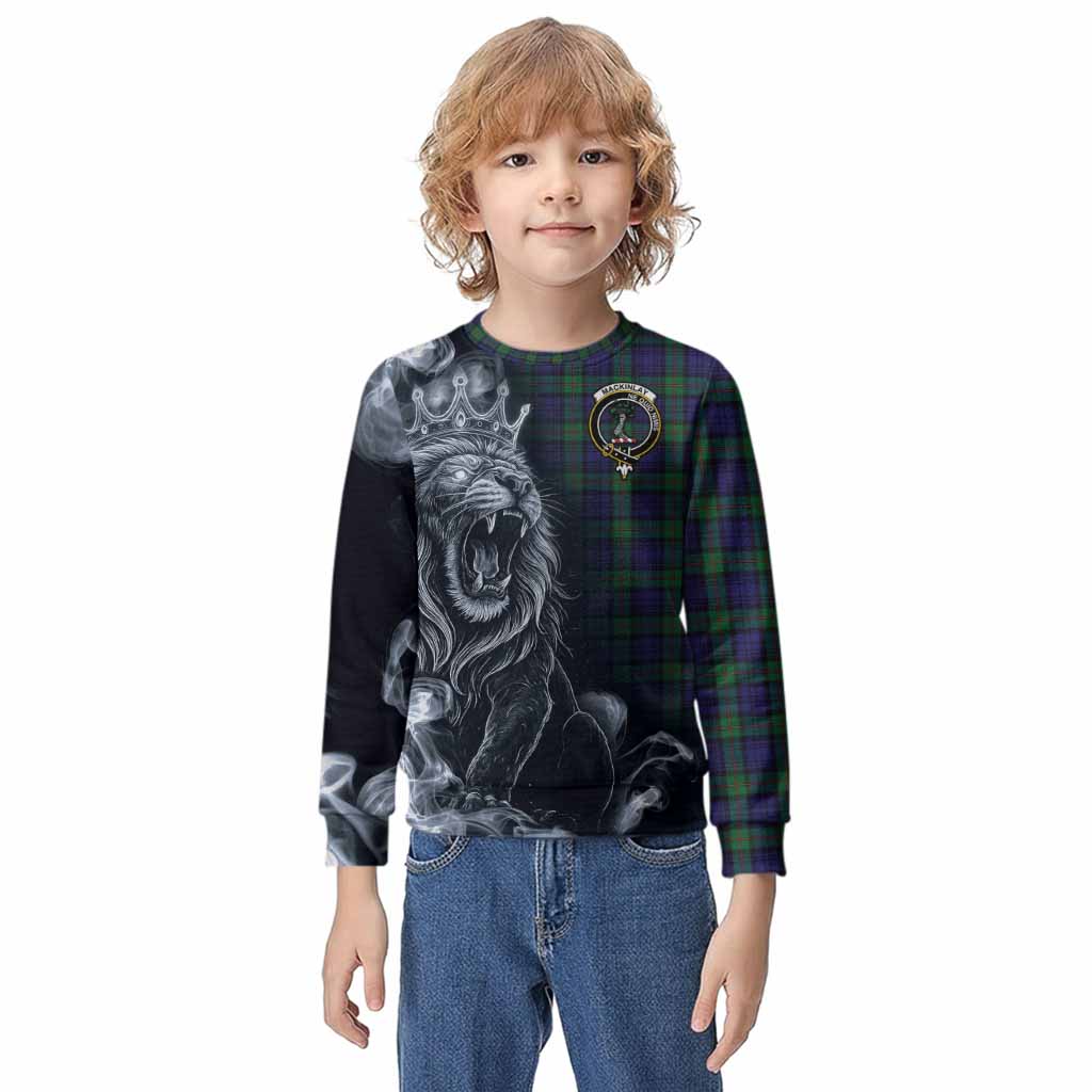 MacKinlay (McKinlay) Tartan Kid Knitted Sweatshirt Roaring Lion Heritage
