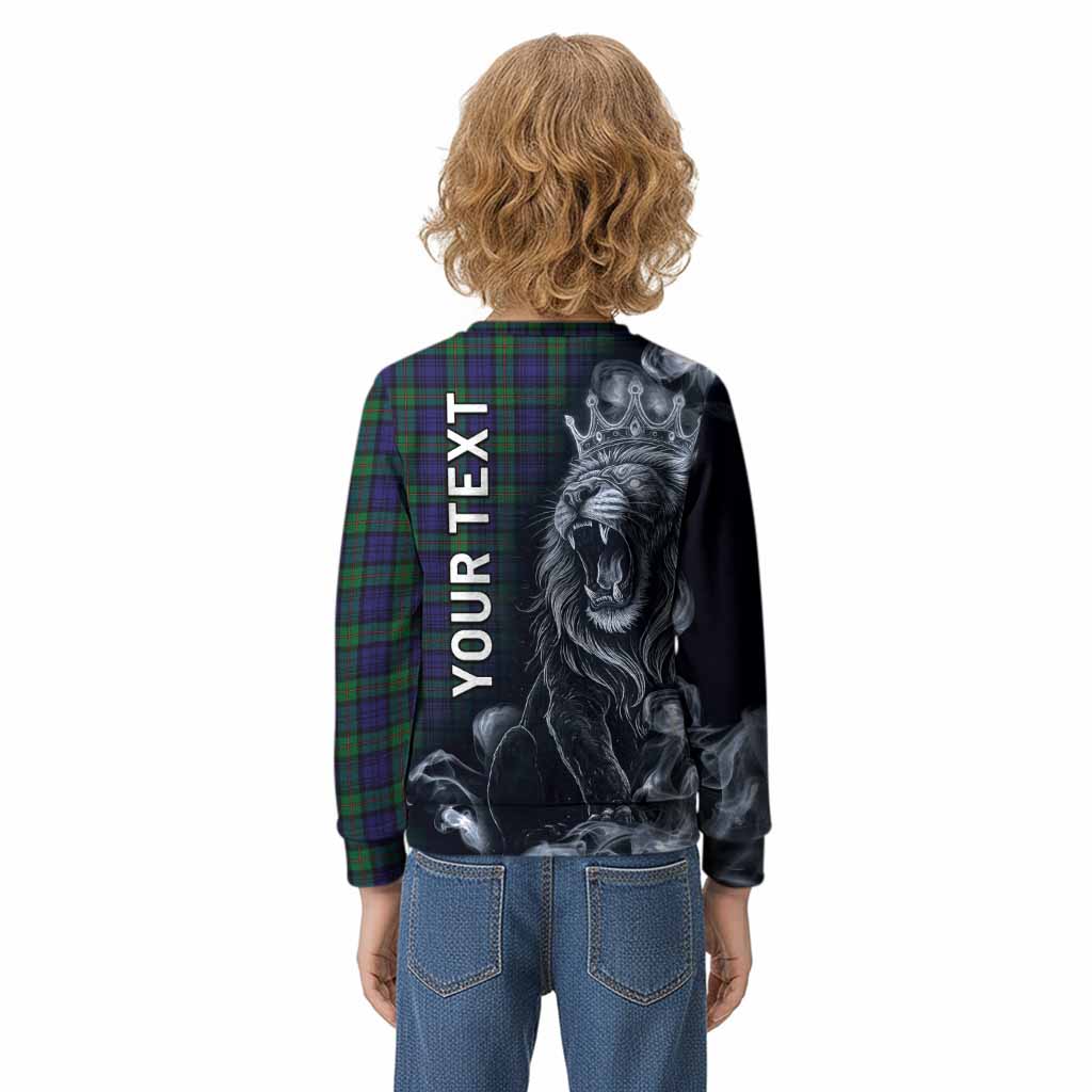 MacKinlay (McKinlay) Tartan Kid Knitted Sweatshirt Roaring Lion Heritage