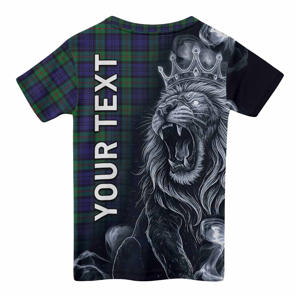 MacKinlay (McKinlay) Tartan Kid T-shirt Roaring Lion Heritage