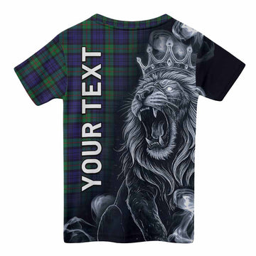 MacKinlay (McKinlay) Tartan Kid T-shirt Roaring Lion Heritage