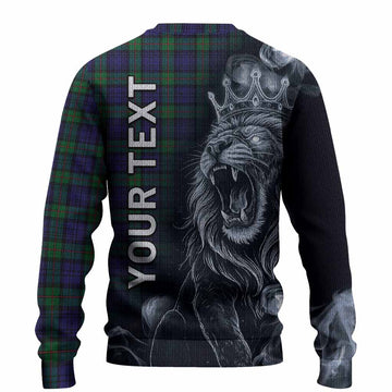 MacKinlay (McKinlay) Tartan Knitted Sweater Roaring Lion Heritage