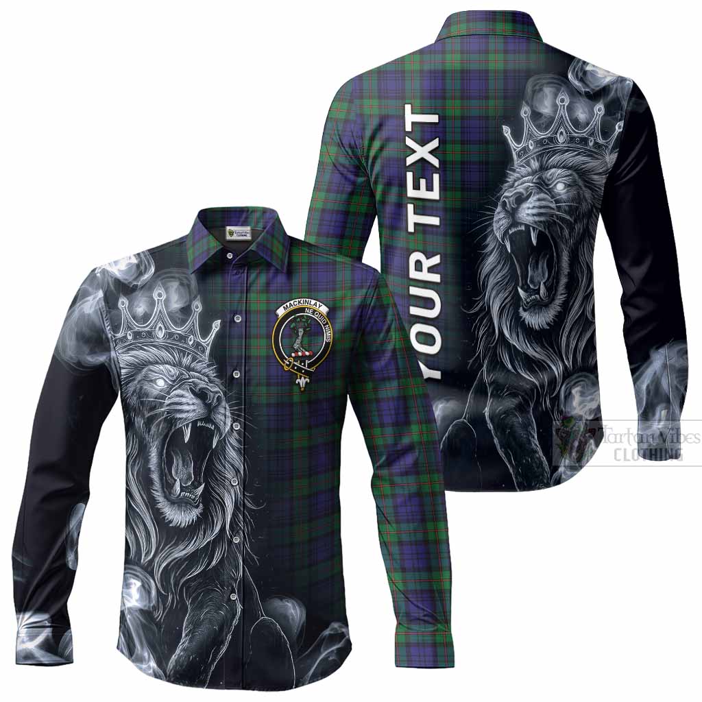 MacKinlay (McKinlay) Tartan Long Sleeve Button Shirts Roaring Lion Heritage