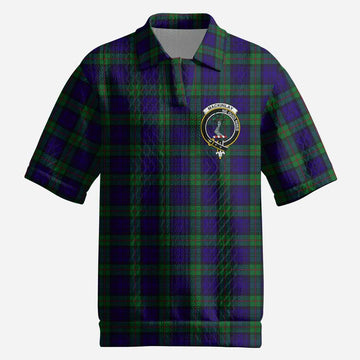 MacKinlay (McKinlay) Tartan Men’s Polo Sweater Top with Family Crest