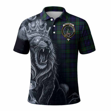 MacKinlay (McKinlay) Tartan Polo Shirt Roaring Lion Heritage