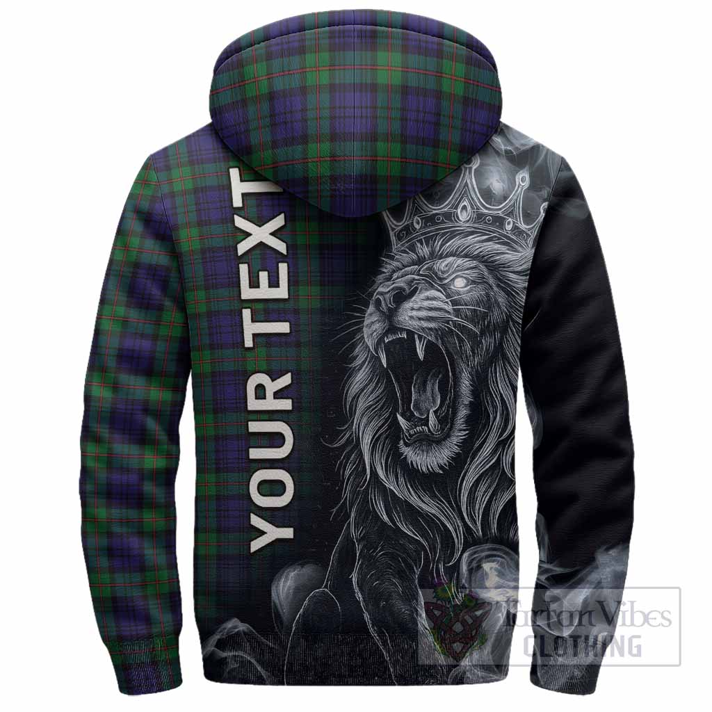 MacKinlay (McKinlay) Tartan Sherpa Hoodie Roaring Lion Heritage