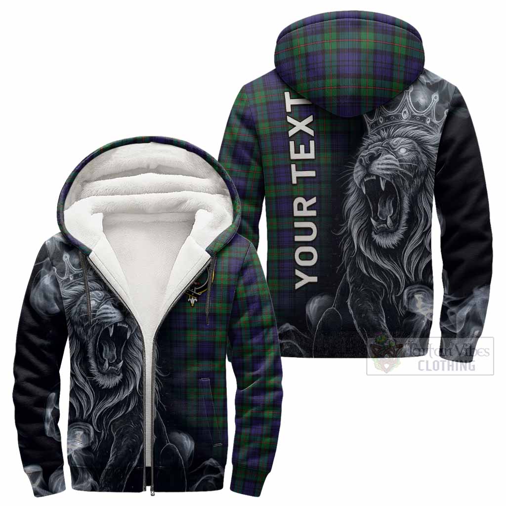 MacKinlay (McKinlay) Tartan Sherpa Hoodie Roaring Lion Heritage