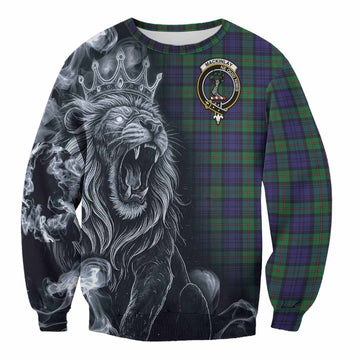 MacKinlay (McKinlay) Tartan Sweatshirt Roaring Lion Heritage