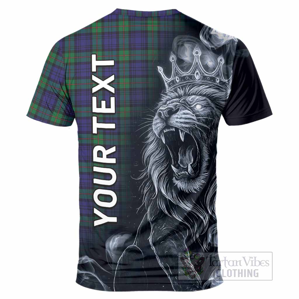 MacKinlay (McKinlay) Tartan T-Shirt Roaring Lion Heritage