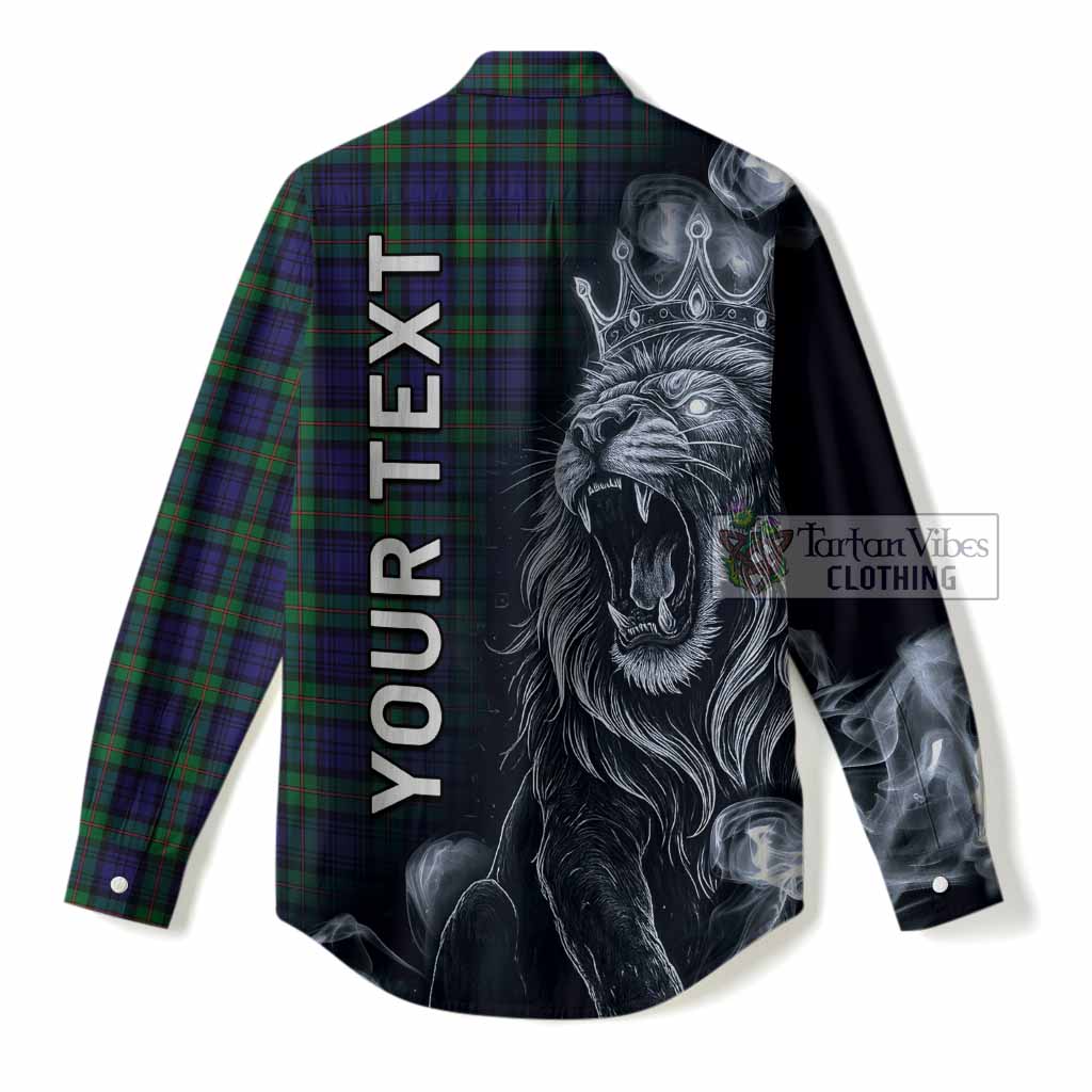 MacKinlay (McKinlay) Tartan Women Casual Shirt Roaring Lion Heritage
