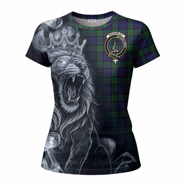 MacKinlay (McKinlay) Tartan Women T shirt Roaring Lion Heritage