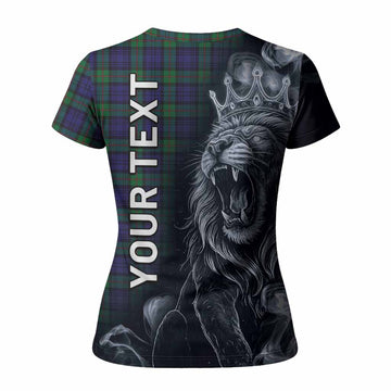 MacKinlay (McKinlay) Tartan Women T shirt Roaring Lion Heritage