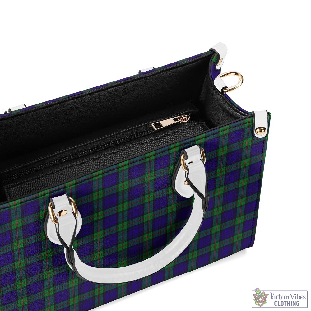 Tartan Vibes Clothing MacKinlay Modern Tartan Luxury Leather Handbags