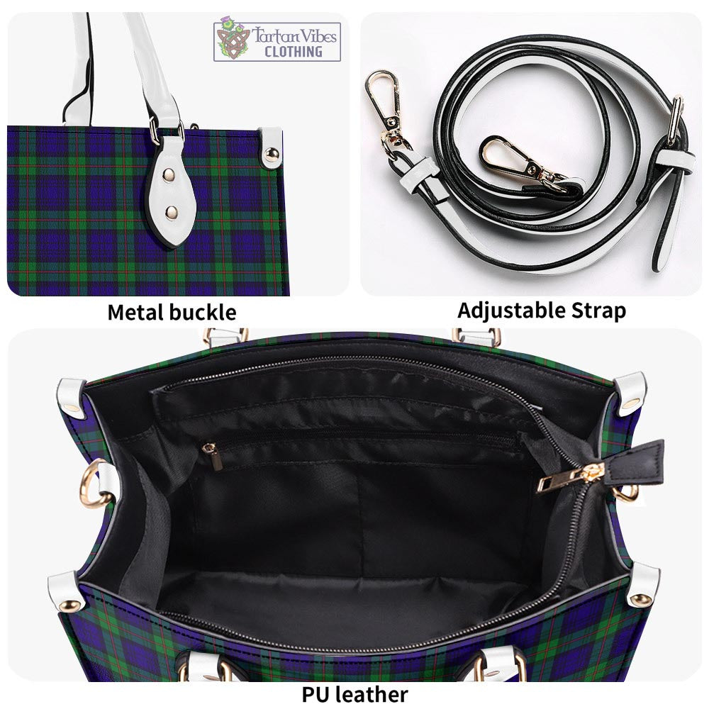 Tartan Vibes Clothing MacKinlay Modern Tartan Luxury Leather Handbags