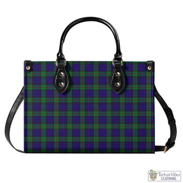 Tartan Vibes Clothing MacKinlay Modern Tartan Luxury Leather Handbags
