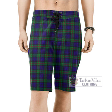MacKinlay (McKinlay) Tartan Men's Board Shorts Men - Tartan Vibes Clothing