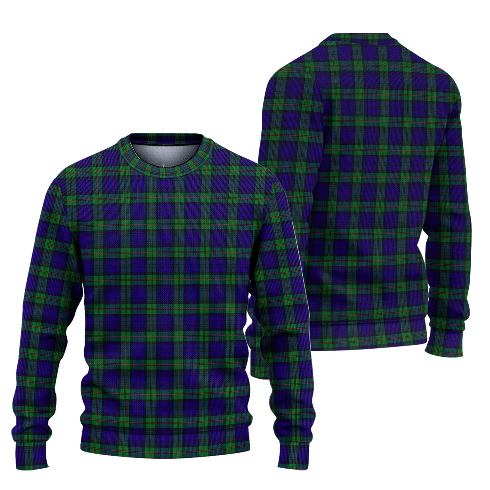 MacKinlay Modern Tartan Knitted Sweater Unisex - Tartanvibesclothing