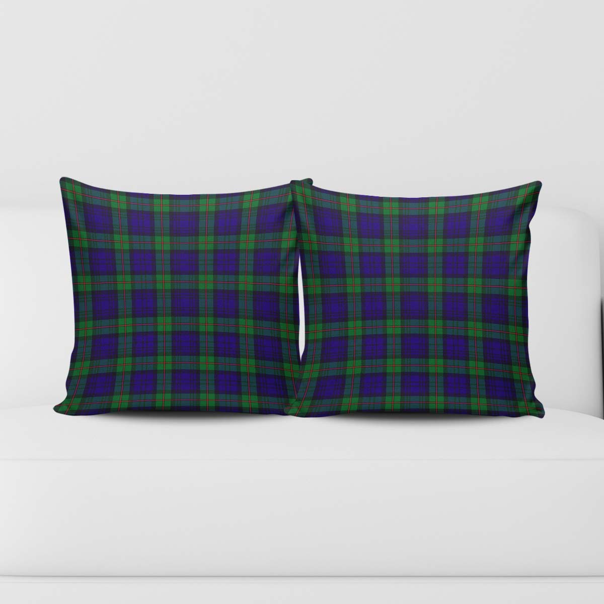 MacKinlay Modern Tartan Pillow Cover Square Pillow Cover - Tartanvibesclothing