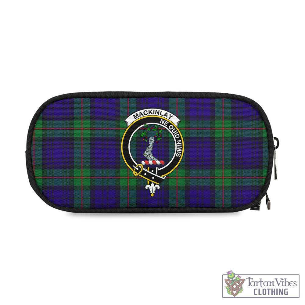 Tartan Vibes Clothing MacKinlay Modern Tartan Pen and Pencil Case with Family Crest