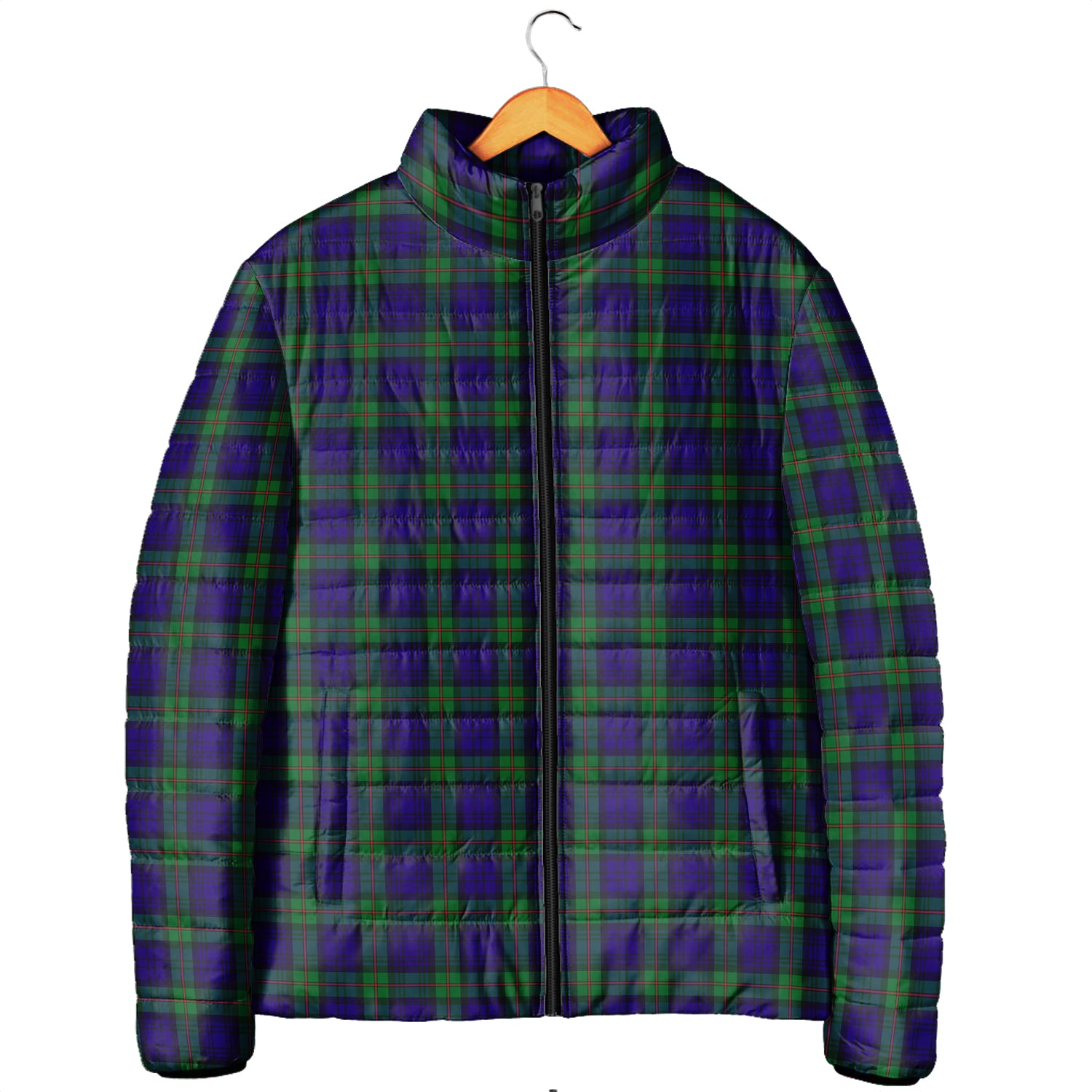 MacKinlay (McKinlay) Tartan Padded Jacket Men's Padded Jacket - Tartan Vibes Clothing