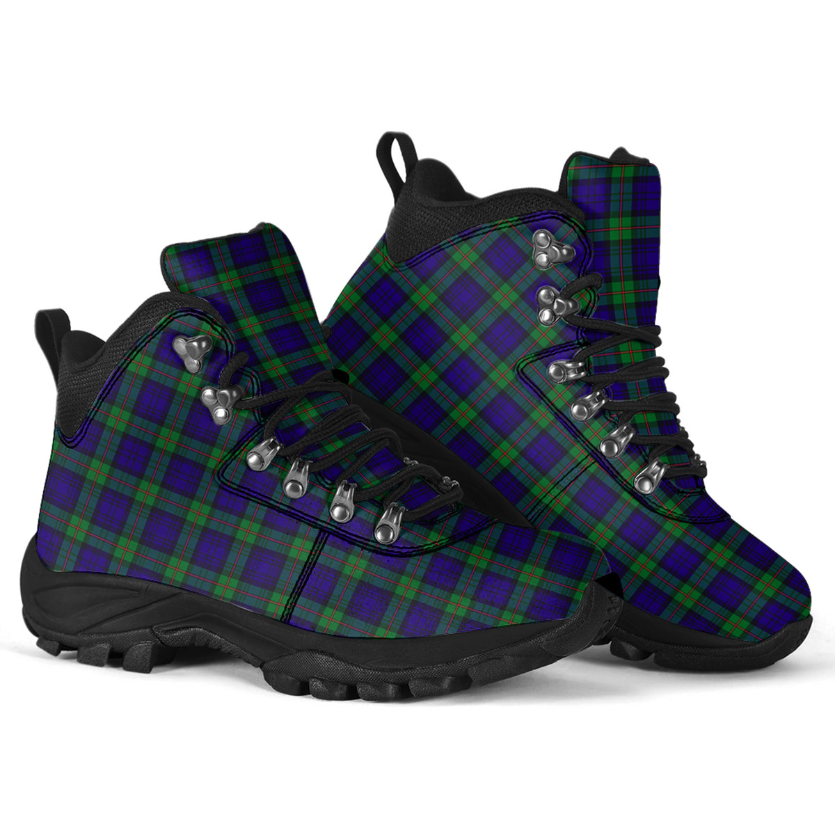 MacKinlay Modern Tartan Alpine Boots - Tartanvibesclothing